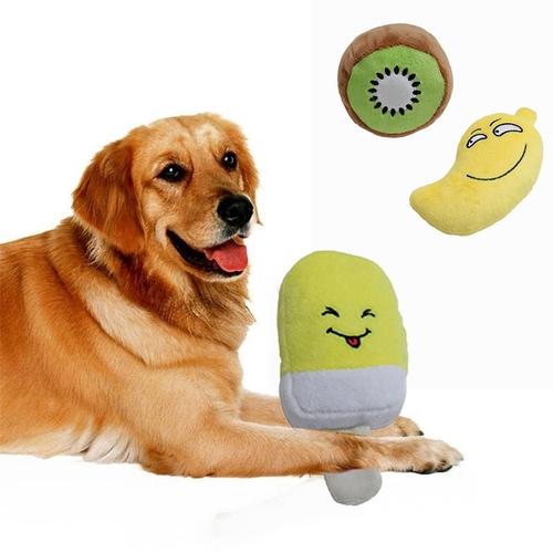 Squeaky Puppy Dog Toys for Small Medium Dogs - Bone Aggressive Chewers