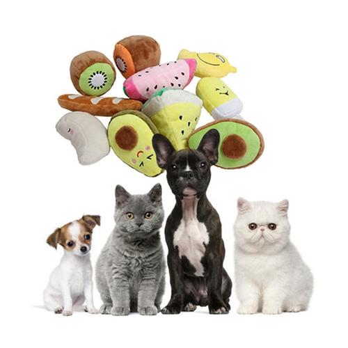 Squeaky Puppy Dog Toys for Small Medium Dogs - Bone Aggressive Chewers