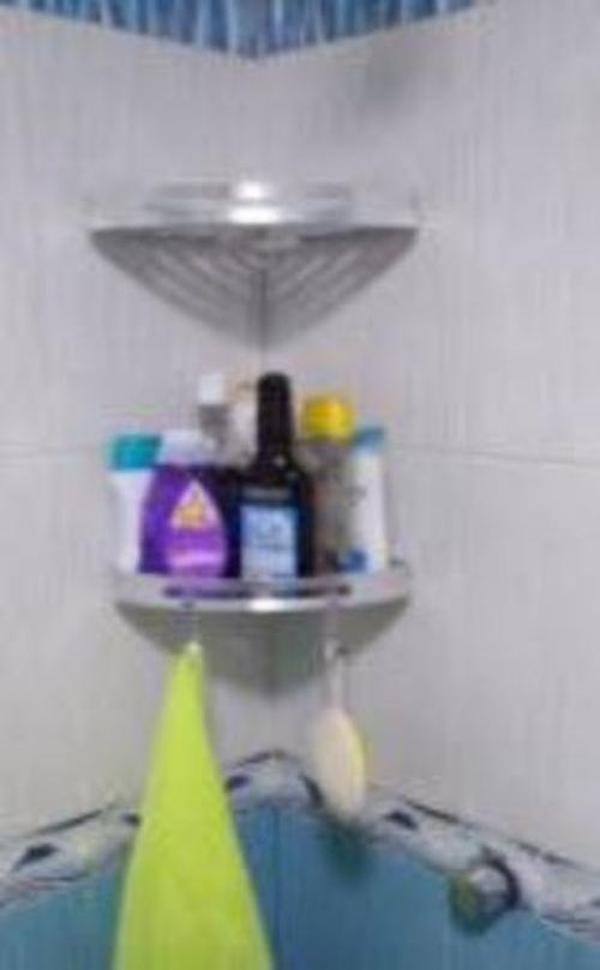 Stainless Steel Corner Shower Shelf photo review