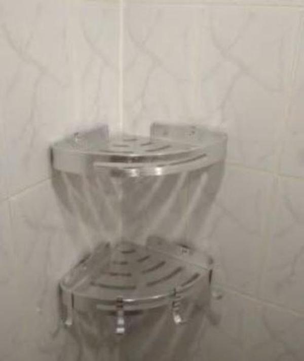 Stainless Steel Corner Shower Shelf photo review