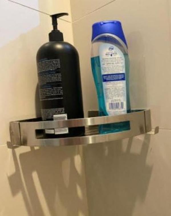 Stainless Steel Corner Shower Shelf photo review