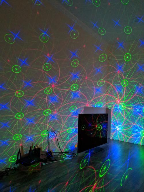 Startastic Action Laser Projector - Thousands of Moving Star Lights photo review