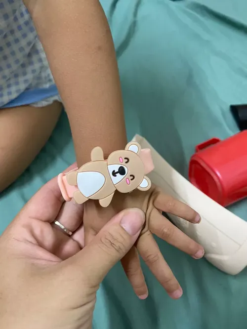 Stay Bite-Free: Creative Silicone Mosquito Repellent Bracelet photo review