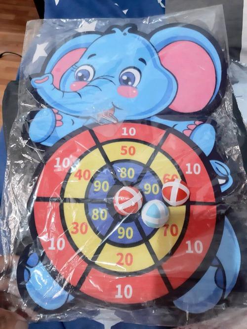 Sticky Ball Dart Board Target Sports Game Toy photo review