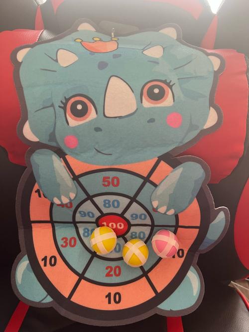 Sticky Ball Dart Board Target Sports Game Toy photo review