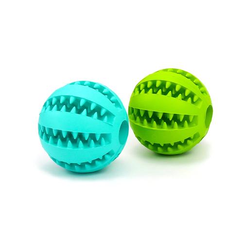 Stretchy Rubber Leaking Ball for Dogs - Funny Pet Tooth Cleaning Toys