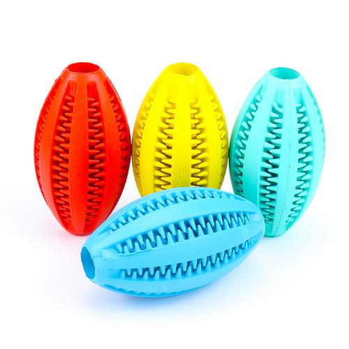 Stretchy Rubber Leaking Ball for Dogs - Funny Pet Tooth Cleaning Toys