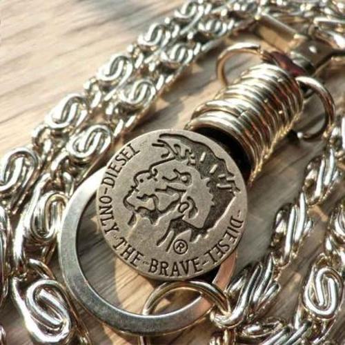 Strong Leash Thick Biker Trucker Wallet Chain Keychain Jean Chain