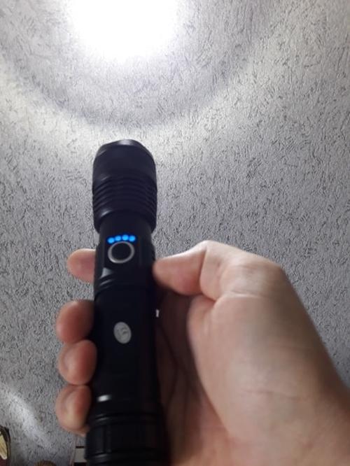 Super Bright Flashlight Most Powerful Flashlight, Flashlight Strong Light Long-range USB Charging photo review