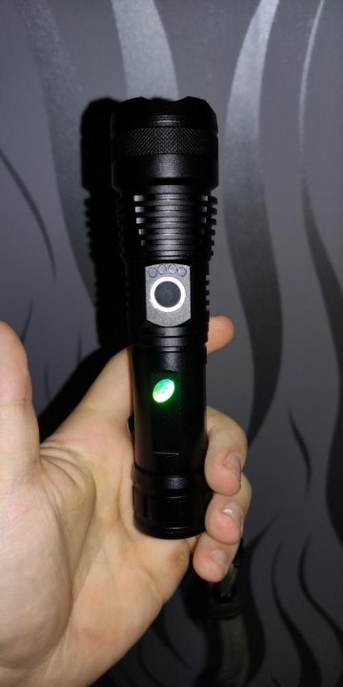 Super Bright Flashlight Most Powerful Flashlight, Flashlight Strong Light Long-range USB Charging photo review