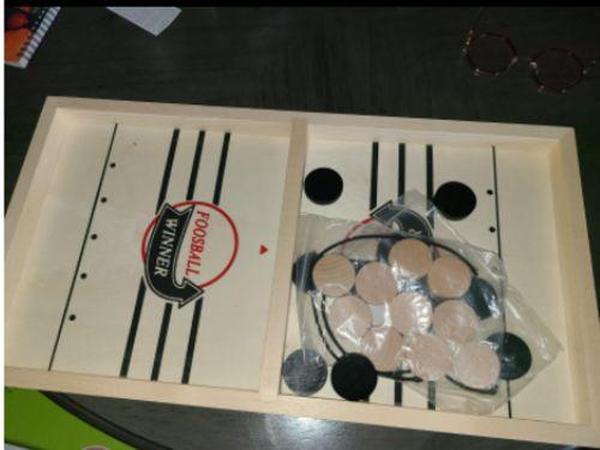 Table Hockey Game for Adults & Kids, Educational Parent-Child Interactive Toys photo review