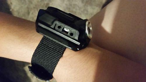 Tactical Survival Watch Flashlight with Compass photo review