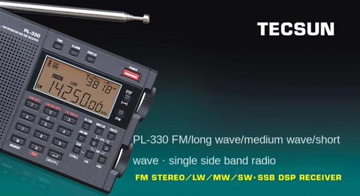 Tecsun PL-330 Full Band Portable Radio with SSB Receiver
