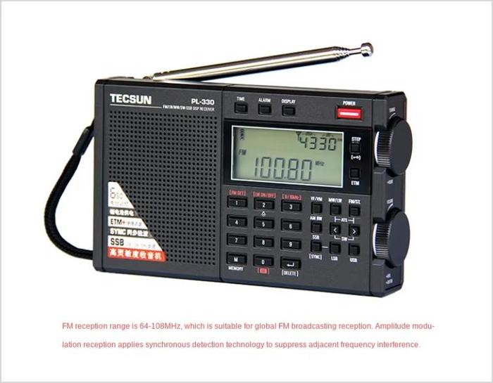 Tecsun PL-330 Full Band Portable Radio with SSB Receiver