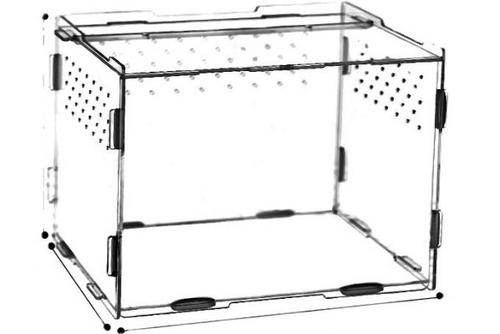 Terrarium Reptile Terra Breeding Stackable Enclosure