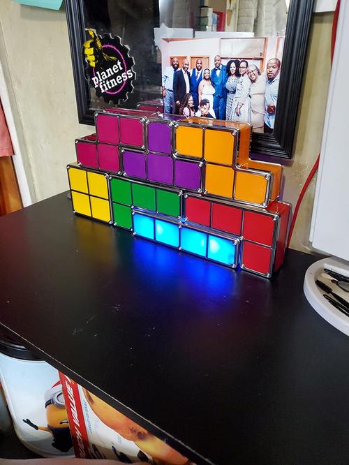 Tetris Lamp photo review