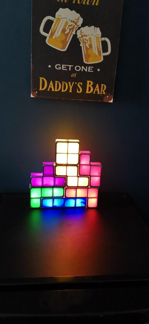 Tetris Lamp photo review