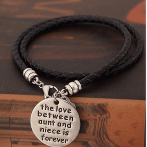 The Love Between Aunt And Niece Is Forever Bracelet