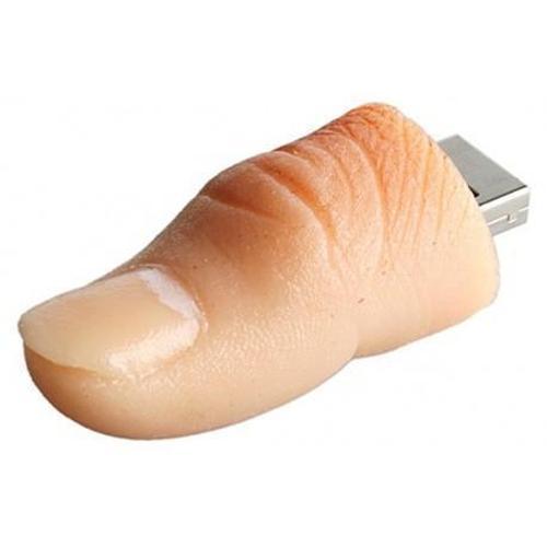 Thumb Shaped Flash Drive, Silicone Finger U Disk, USB Flash Memory Drive