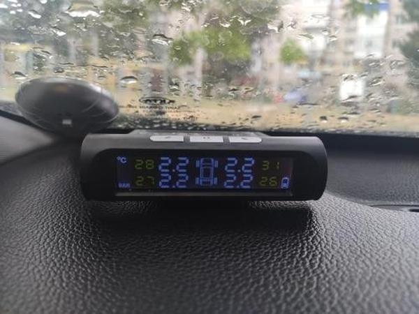 Tire Pressure Alarm Sensor Monitor System photo review