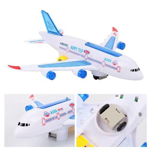 Toy Airplane Model With Lights And Music For Kids