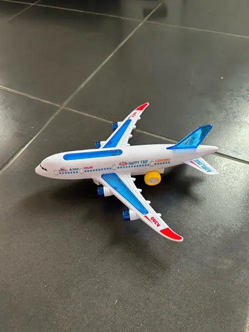 Toy Airplane Model With Lights And Music For Kids photo review