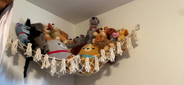 Toy Hammock Organizer for Plush Toys photo review