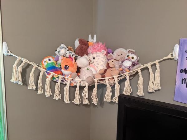 Toy Hammock Organizer for Plush Toys photo review