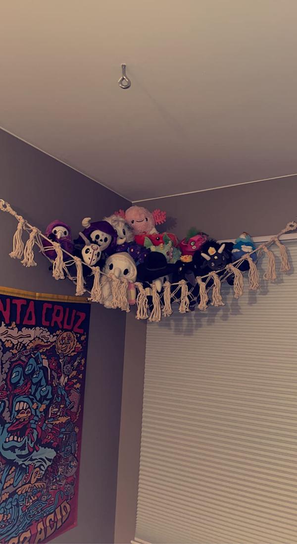 Toy Hammock Organizer for Plush Toys photo review