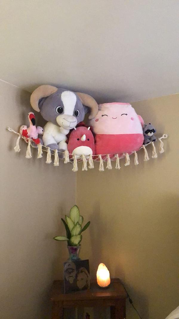 Toy Hammock Organizer for Plush Toys photo review