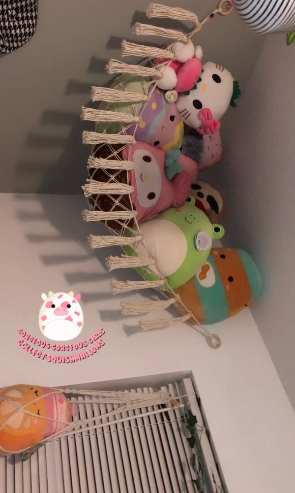 Toy Hammock Organizer for Plush Toys photo review