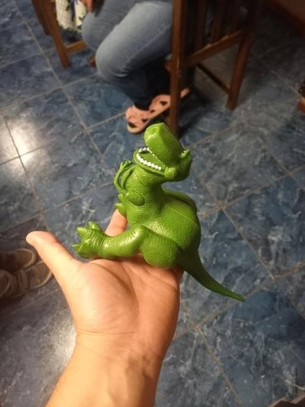 Toy Story Rex Movable Legs Dinosaur PVC Action Figure Collectible Toy for Kids photo review