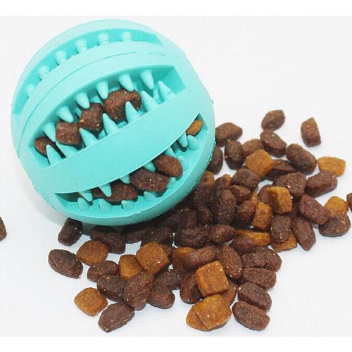 Toys For Dogs Rubber Dog Ball For Tooth Cleaning Snack Ball Toy