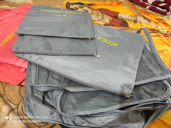 Travel Storage Bag - 6 Piece Set photo review