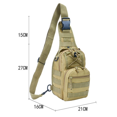 Travel Tactical Shoulder Bags Military Hiking Backpack Sports Army Camping Hunting Fishing Men Chest Sling Bags