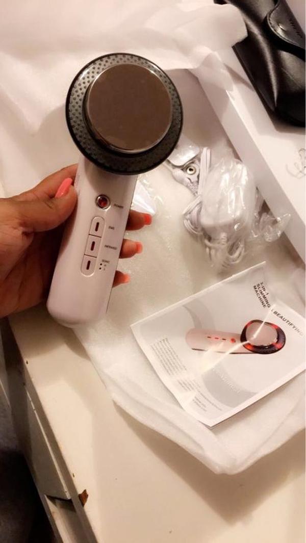 Ultrasonic Cavitation Machine With Anti Cellulite Cream photo review