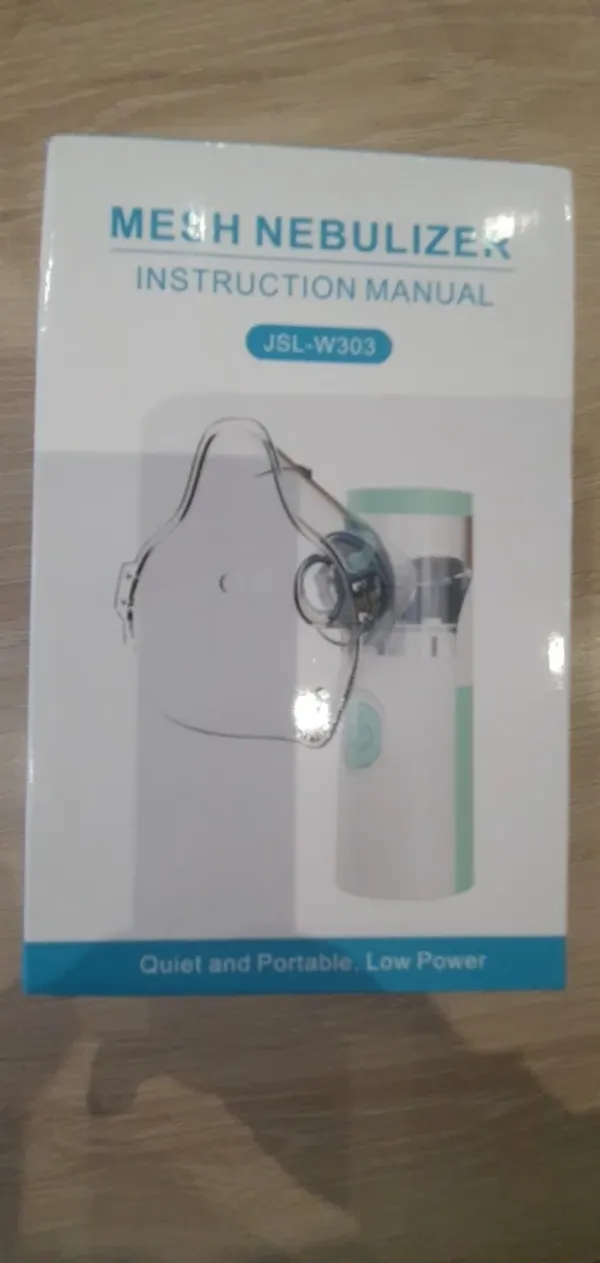 Ultrasonic Portable Nebulize Inhaler Mist Humidifier Machine Kit photo review