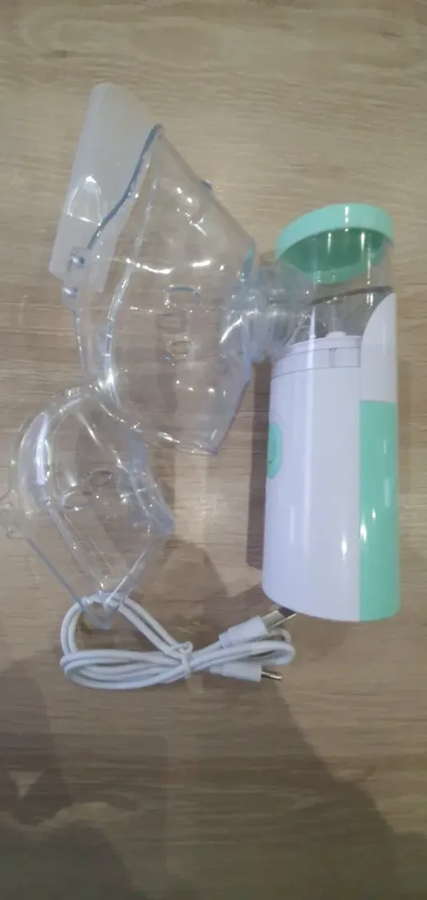 Ultrasonic Portable Nebulize Inhaler Mist Humidifier Machine Kit photo review