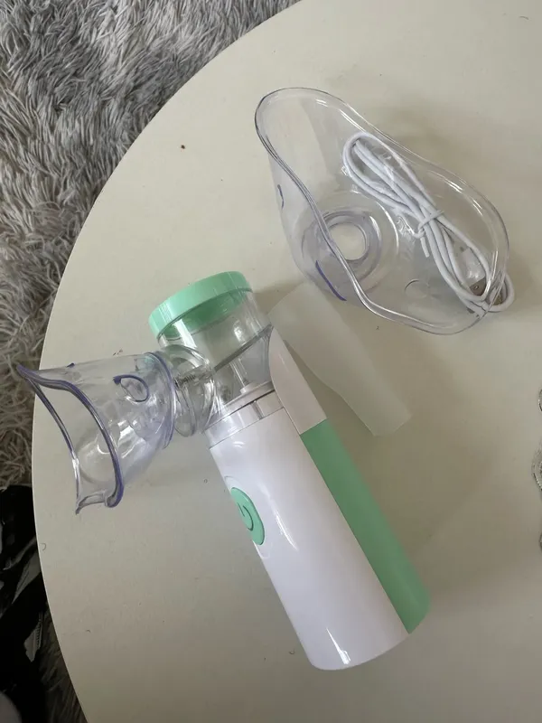 Ultrasonic Portable Nebulize Inhaler Mist Humidifier Machine Kit photo review