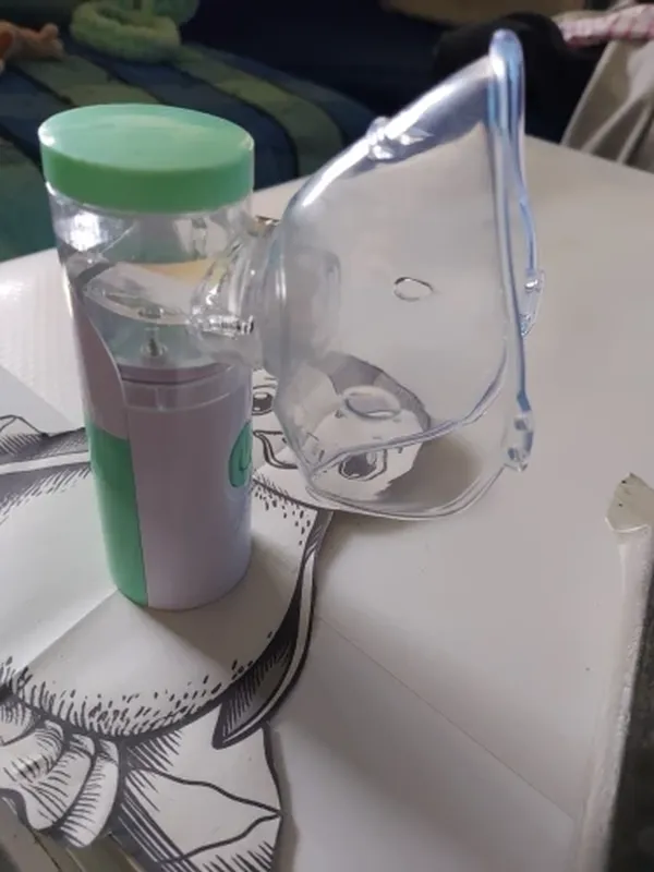Ultrasonic Portable Nebulize Inhaler Mist Humidifier Machine Kit photo review