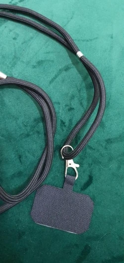 Universal Crossbody Nylon Patch Phone Lanyards photo review