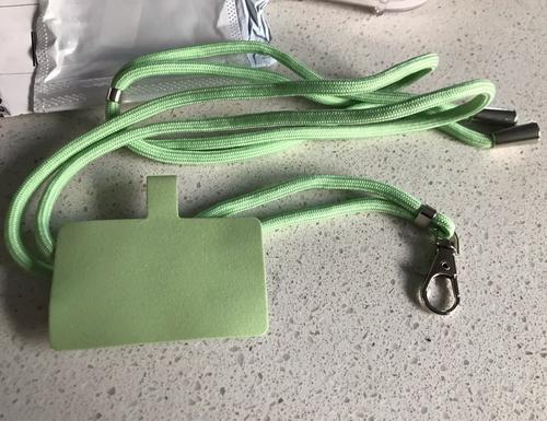 Universal Crossbody Nylon Patch Phone Lanyards photo review