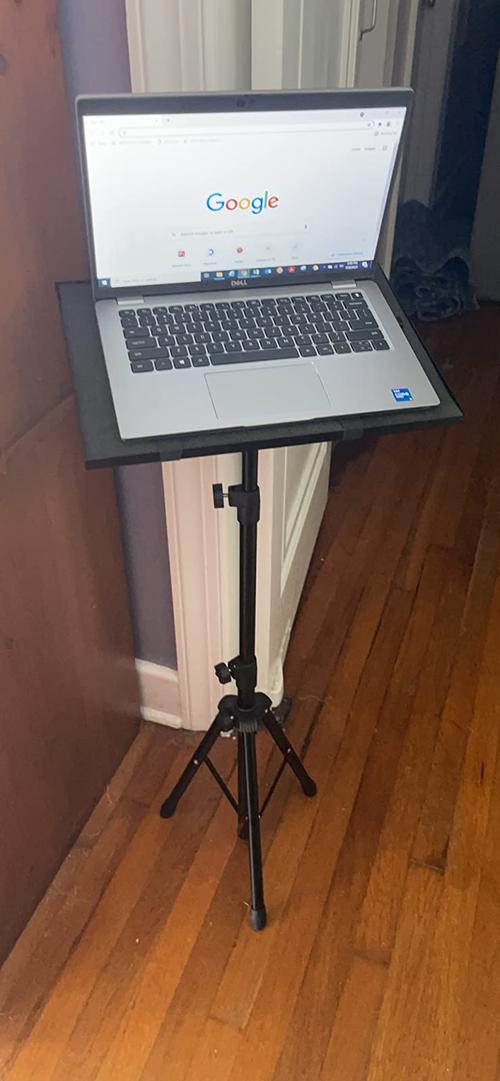 Universal Mobile Projector & Laptop Stand with Adjustable Height photo review