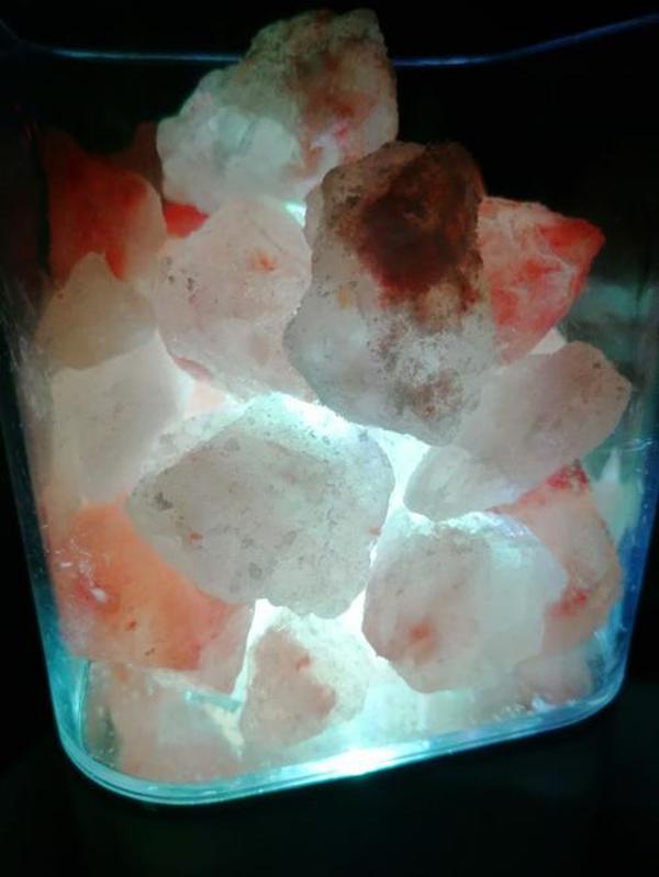 USB Crystal Light Natural Himalayan Salt LED Lamp photo review