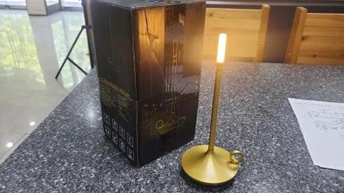 USB Rechargeable Wireless Touch Control Candle Lamp for Bedroom, Camping, and Night Light photo review