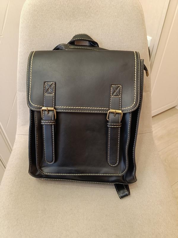 Vintage Leather Backpacks: Stylish, Durable and Functional photo review