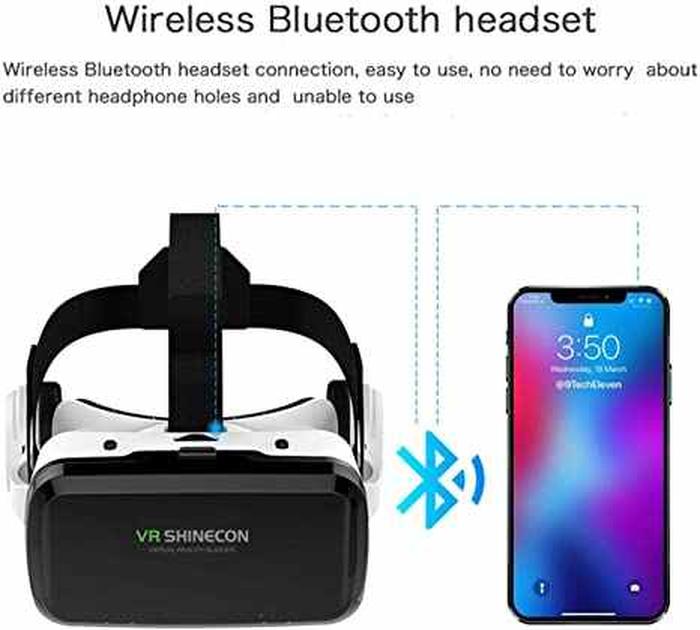 VR Headsets Virtual Reality Headsets for Phone Cell Phone 3D Glasses Helmets VR Goggles