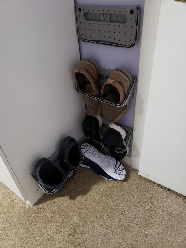 Wall Mounted Shoe Rack: A Smart Way to Organize Your Shoes photo review