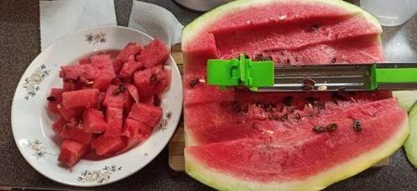 Watermelon Windmill Cutter, Perfect Cubes Makes A Perfect Summer photo review