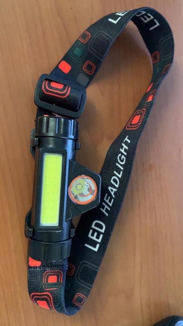 Waterproof Led Headlight Flashlight photo review